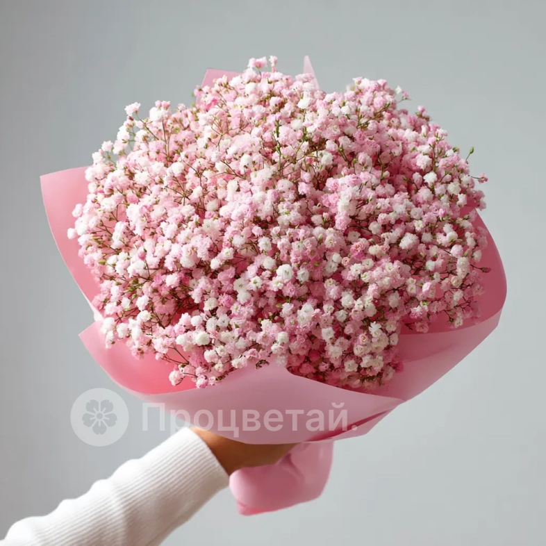 Монобукет из гипсофилы &laquo;Воздушная сказка&raquo;