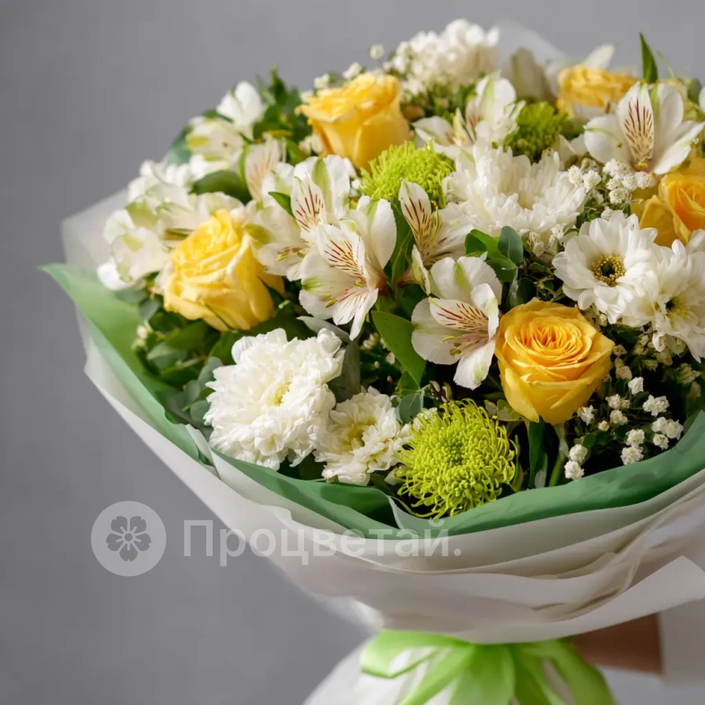 Букет с альстромериями &laquo;Мелодия лета&raquo;