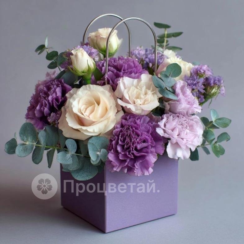 Цветы в сумочке &laquo;Модный аромат&raquo;