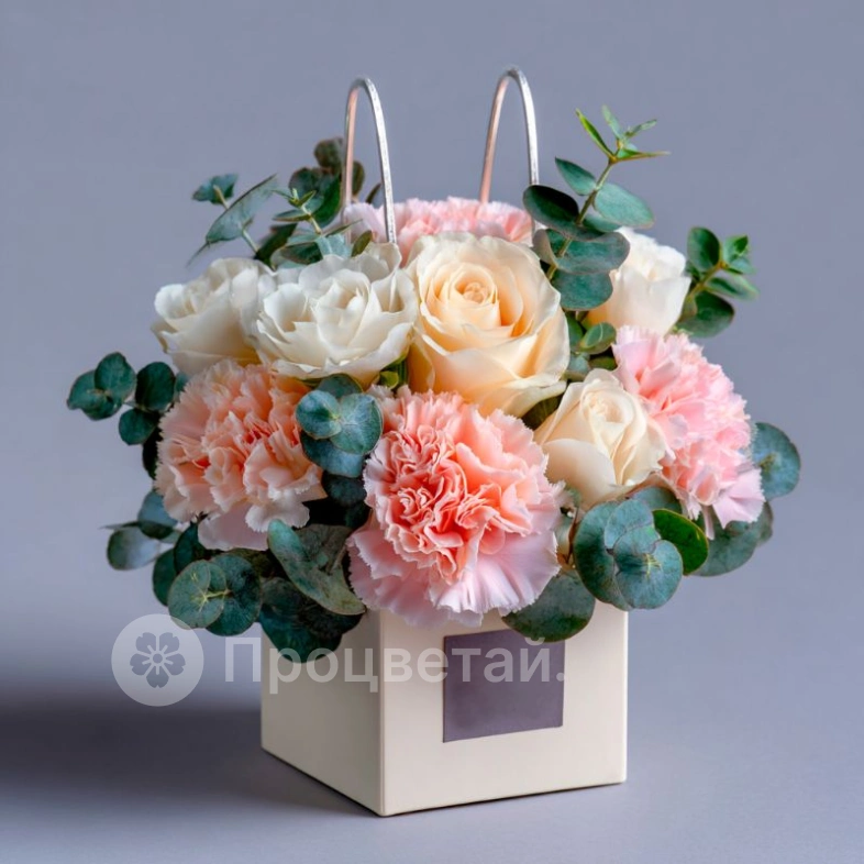 Композиция в сумочке &laquo;Шарм и утонченность&raquo;