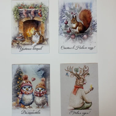 Открытка «Новогодние»