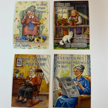Открытка «Для бабушки»
